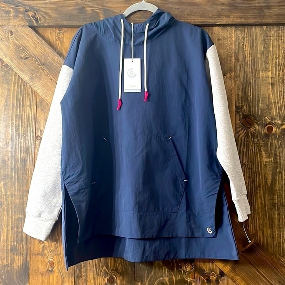 JOHNNY WAS Calme Mix Nylon Hooded Pullover - Picture 5 of 12